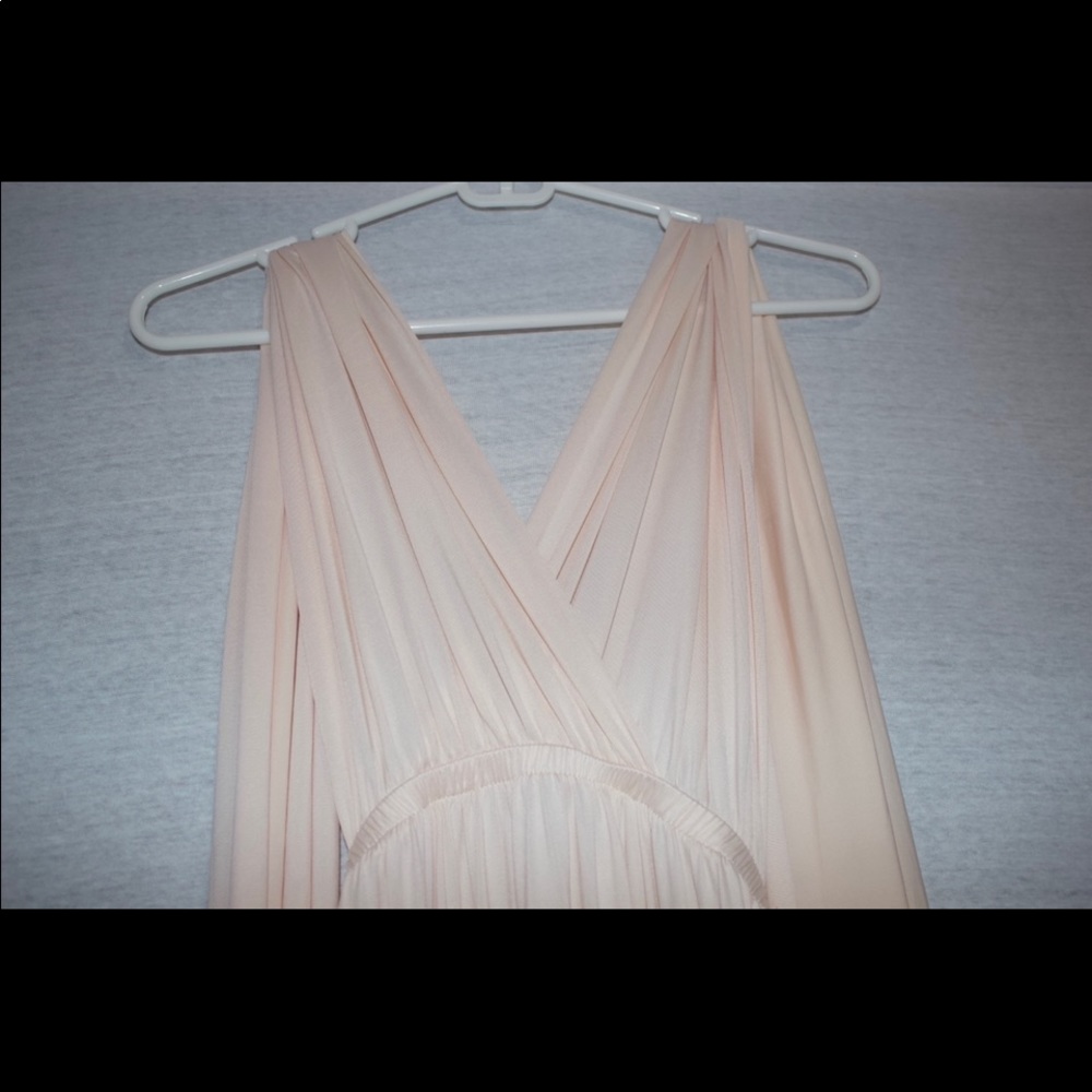 Peach Cream Infinity Dress - Picture 6 of 16